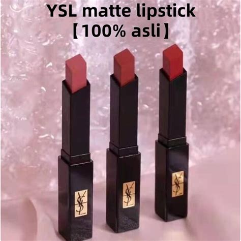 lipstik ysl asli dan palsu|ysl beauty lipstik.